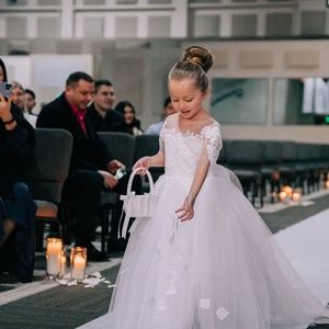 Custom Flower Girl Dress Size 6